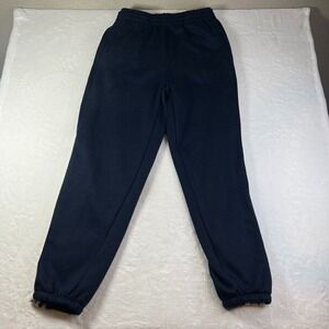 Vintage NYC SPORT Co. Joggers Sweatpants‎ Mens Large Blue Drawstring Sporting